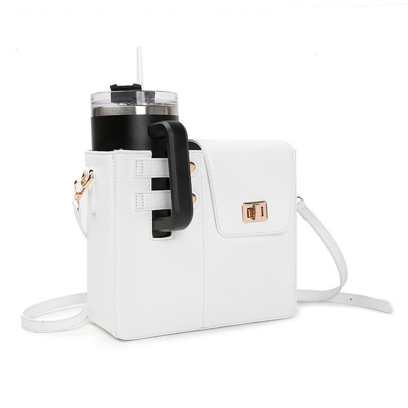 Portable Beverage Bottle Kettle Trendy Design Women's Messenger Bag