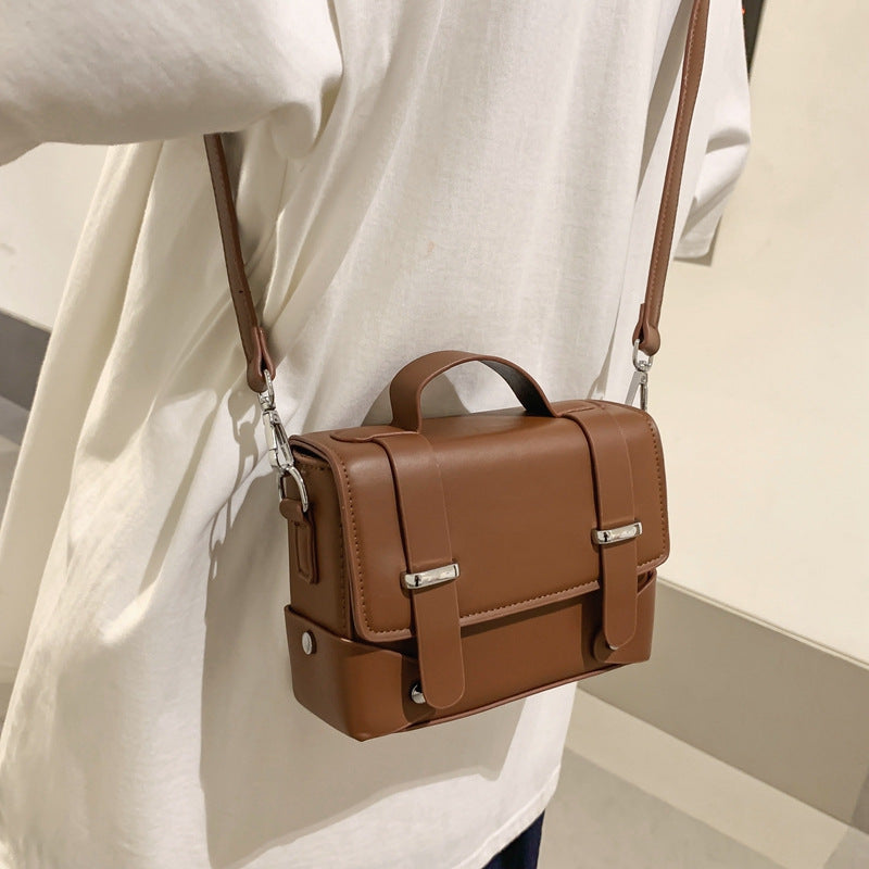 Glamorous Men's High-grade Trendy Box Design Men's Messenger Bag