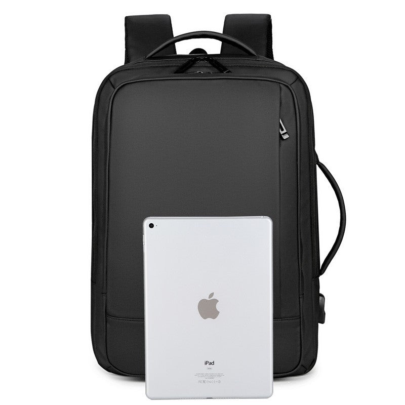 Men's Capacity Commute Personality College Computer Fashion Business Backpack