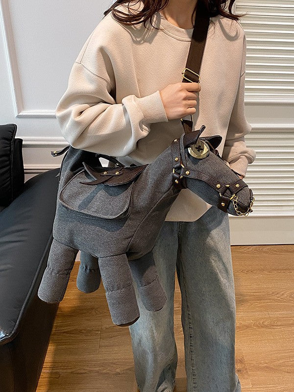 Spring Limited Pony Personality Fashion Cartoon Women's Messenger Bag