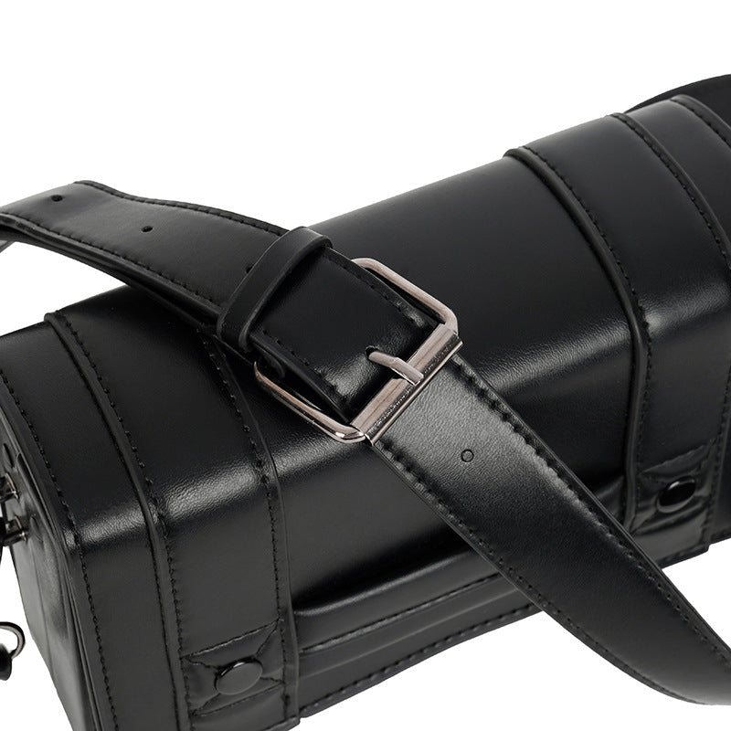 Women's & Men's Box Trendy Cool Niche Hard Shell High-grade Men's Messenger Bag