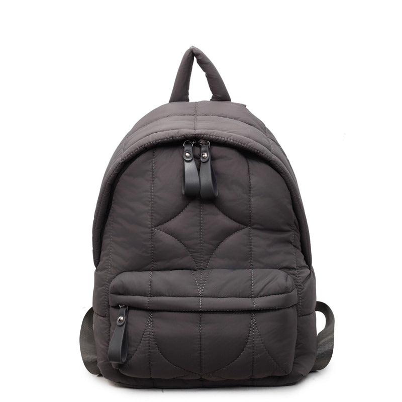 Women's Embroidery Thread Cotton Filling Commute Leisure Backpacks