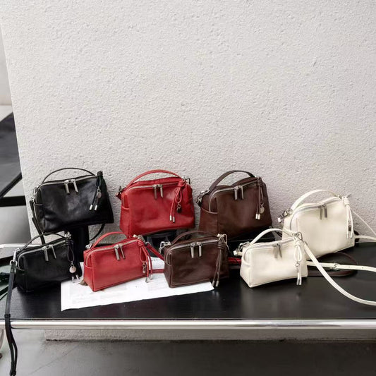 Women's Genuine Leather Pouch Spring Soft Pendant Women's Messenger Bag