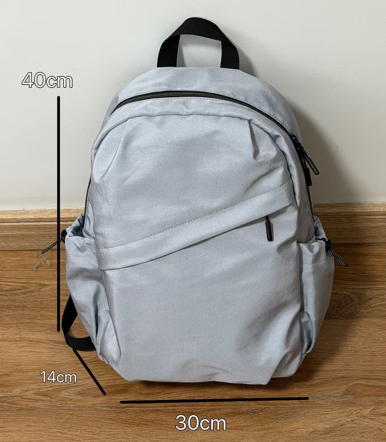 Women's Korean Style Fresh Nylon Daily Commuter Large Capacity Women's Backpack