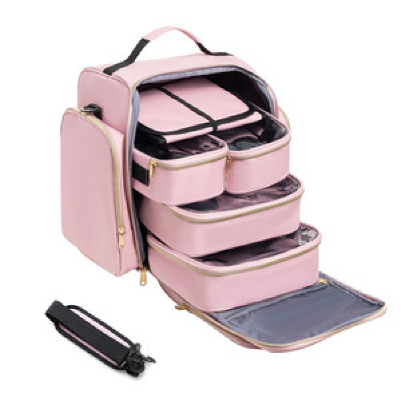 Storage Detachable Boxes Jewelry Organizing Roll Makeup Bag