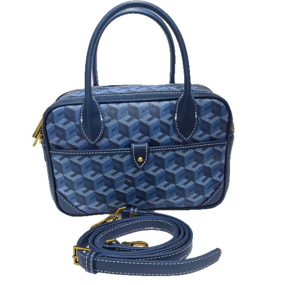 Fashion Women's Printed Advanced Texture Portable Shoulder Bags