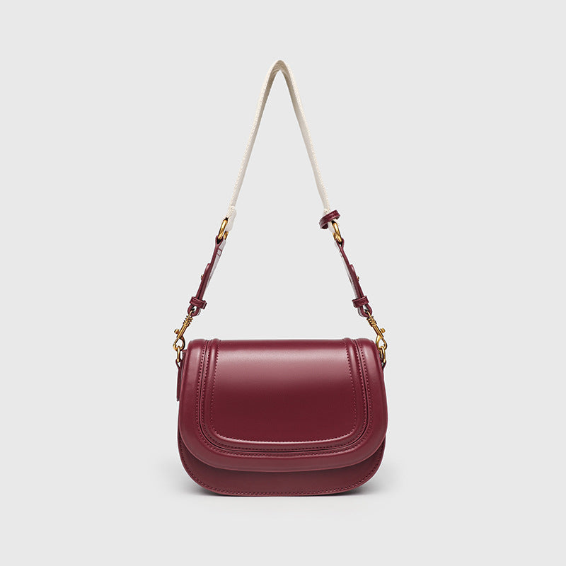Women's Home Saddle Wide Strap Underarm Handbags
