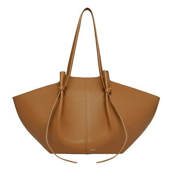 Women's Wings Style Large Capacity Totes Trendy Soft Cowhide Women's Shoulder Bag