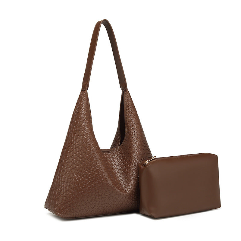 Women's Popular Western Style Super Hot Retro Large Capacity Underarm Bag