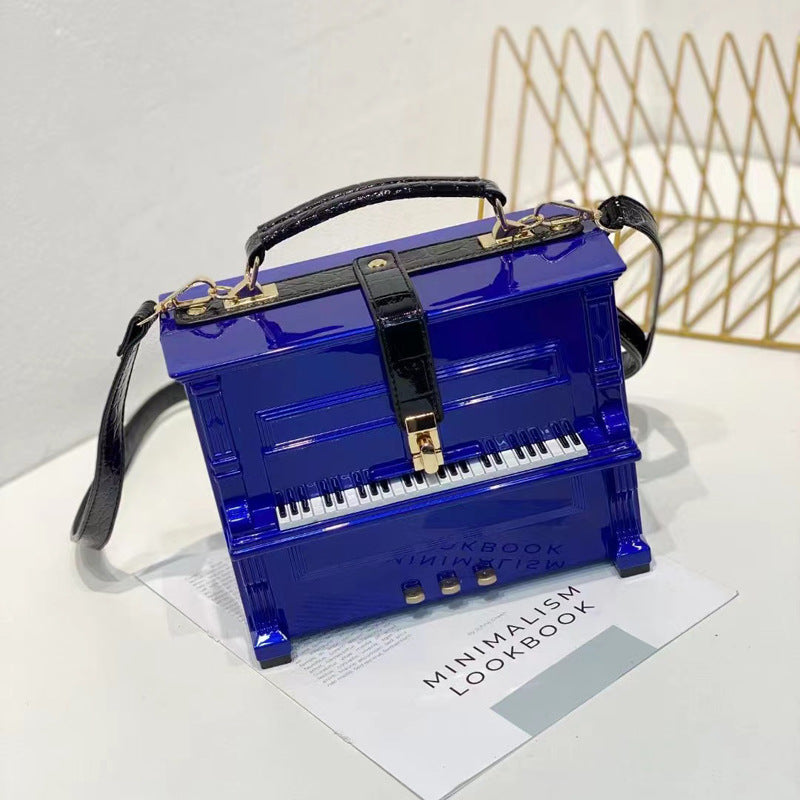 Attractive Unique Women's Piano Acrylic Box Women's Handbag