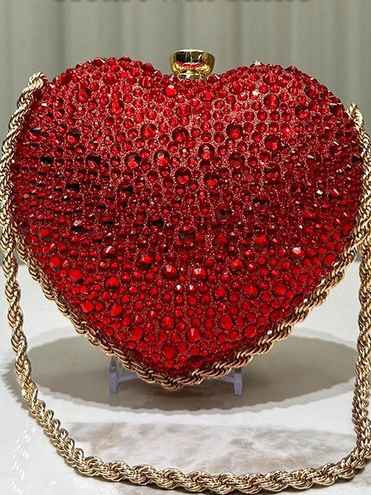 Women's Love Diamond Spring Fashion Chain Bags