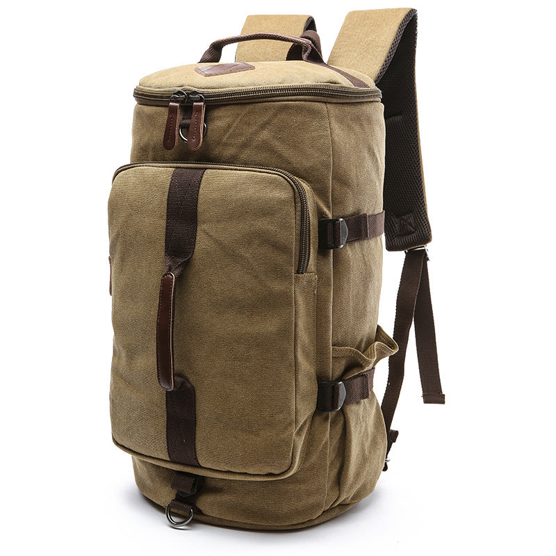 Women's & Men's Large Capacity Canvas Portable Sports Backpack