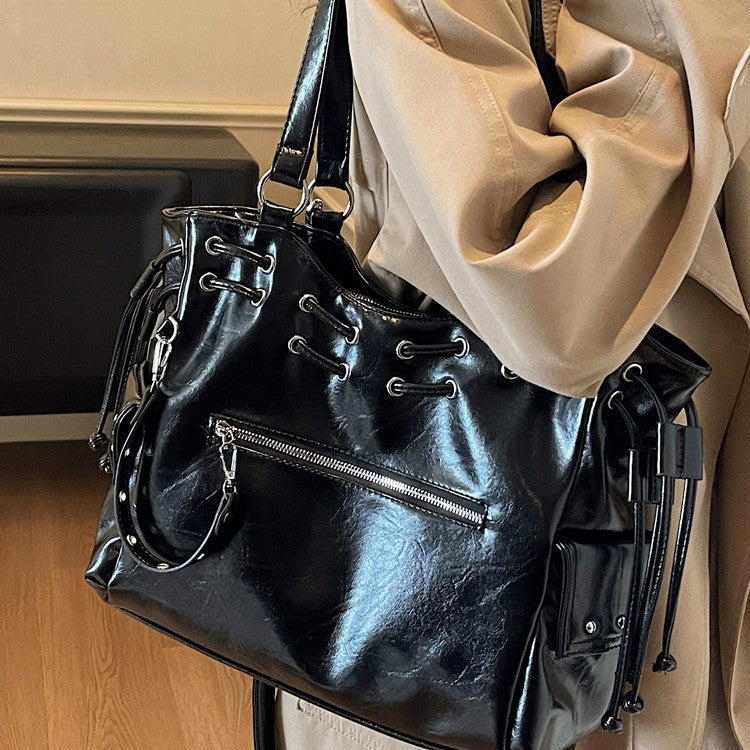 Women's Large Capacity High-grade Retro Easy Matching Bags