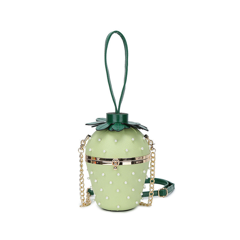 Women's Summer Strawberry Creative Korean Style Fun Cute Bags