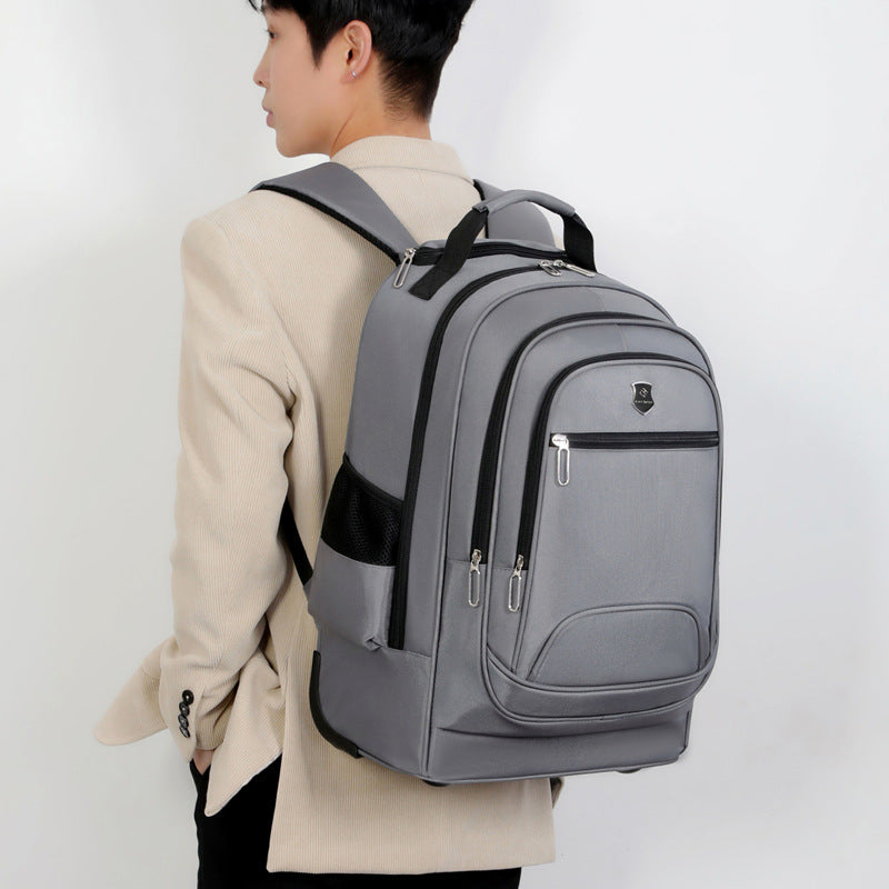 Color Oxford Cloth Boarding Computer With Business Backpack