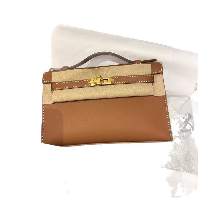 Women's Genuine Leather Generation Kelly Chain Bags