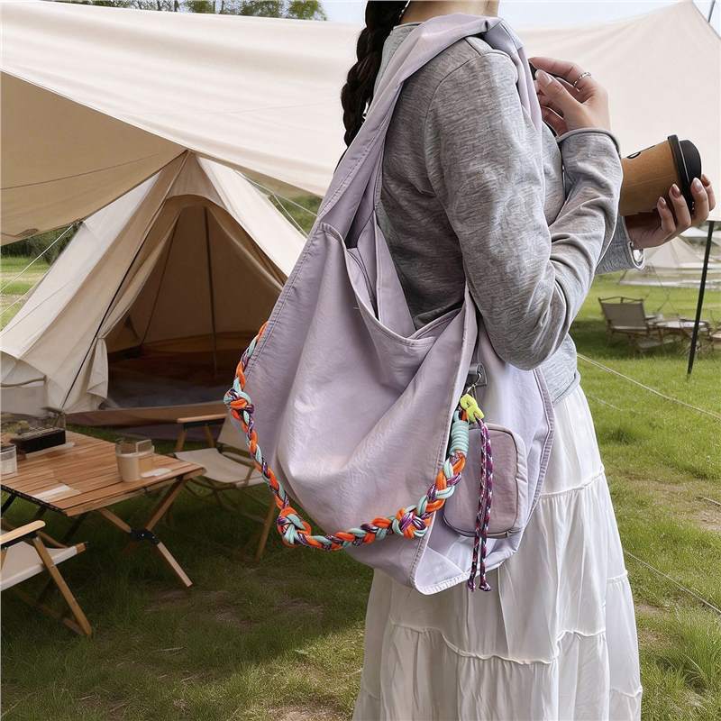 Large Capacity Party Class Fashion Nylon Women's Shoulder Bag