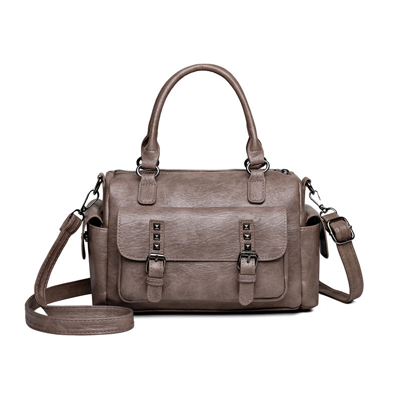 New Women's Fashion Large Capacity Vintage Women's Handbag