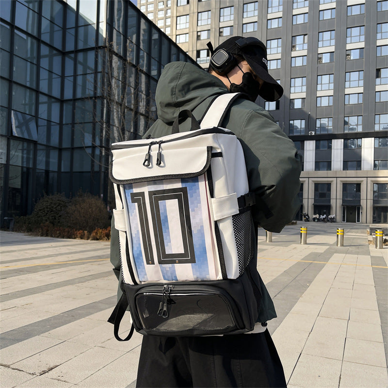 Leisure Fitness Football Business Trip Waterproof Simple Large Capacity Sports Backpack