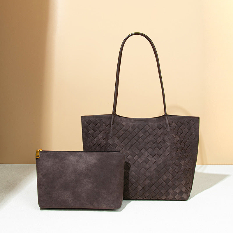 Women's Large Capacity High Quality Trend Woven Tote Bag