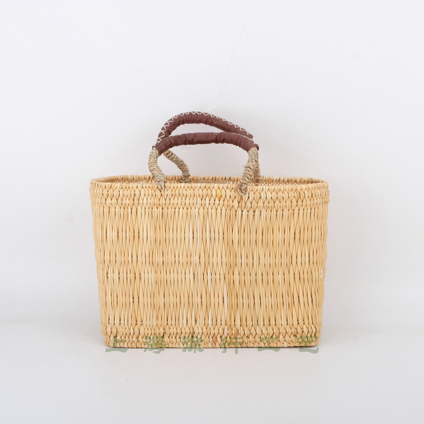 Beach Rattan Weave Artistic French Style Women's Handbag