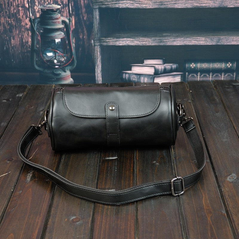 Men's Style Fashion Retro Trend Crazy Horse Men's Messenger Bag