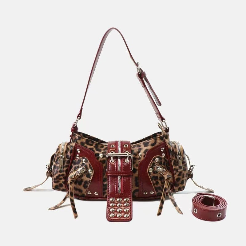 Personality Rivets Tassel Hot Motorcycle Retro Bags