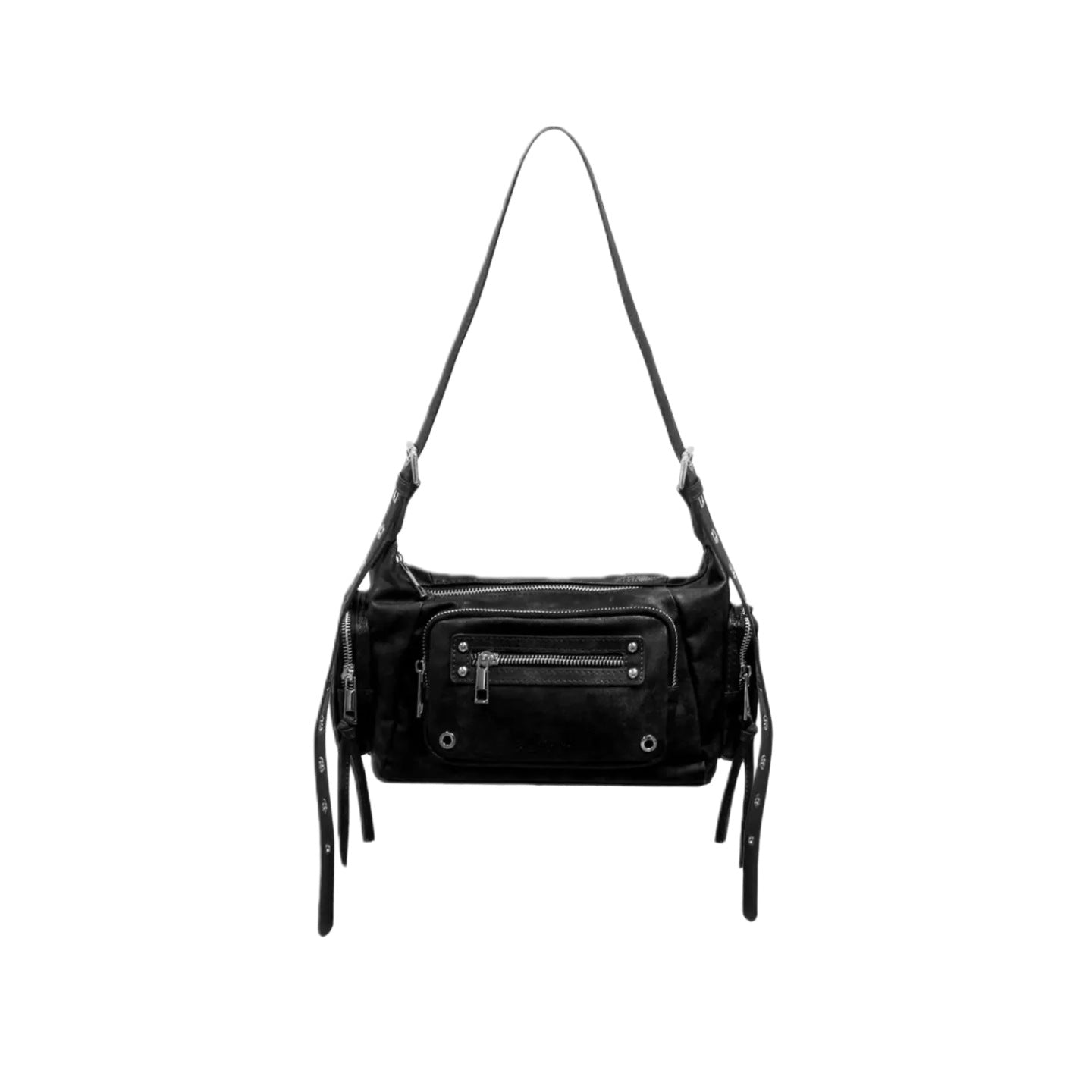 Classic Elegant Popular Niche Motorcycle Adjustable Handbags