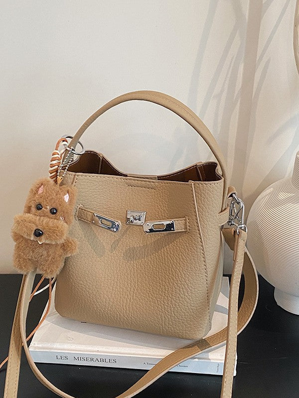 Women's Niche Vintage Fashion Versatile Commute Minimalist Bucket Bag