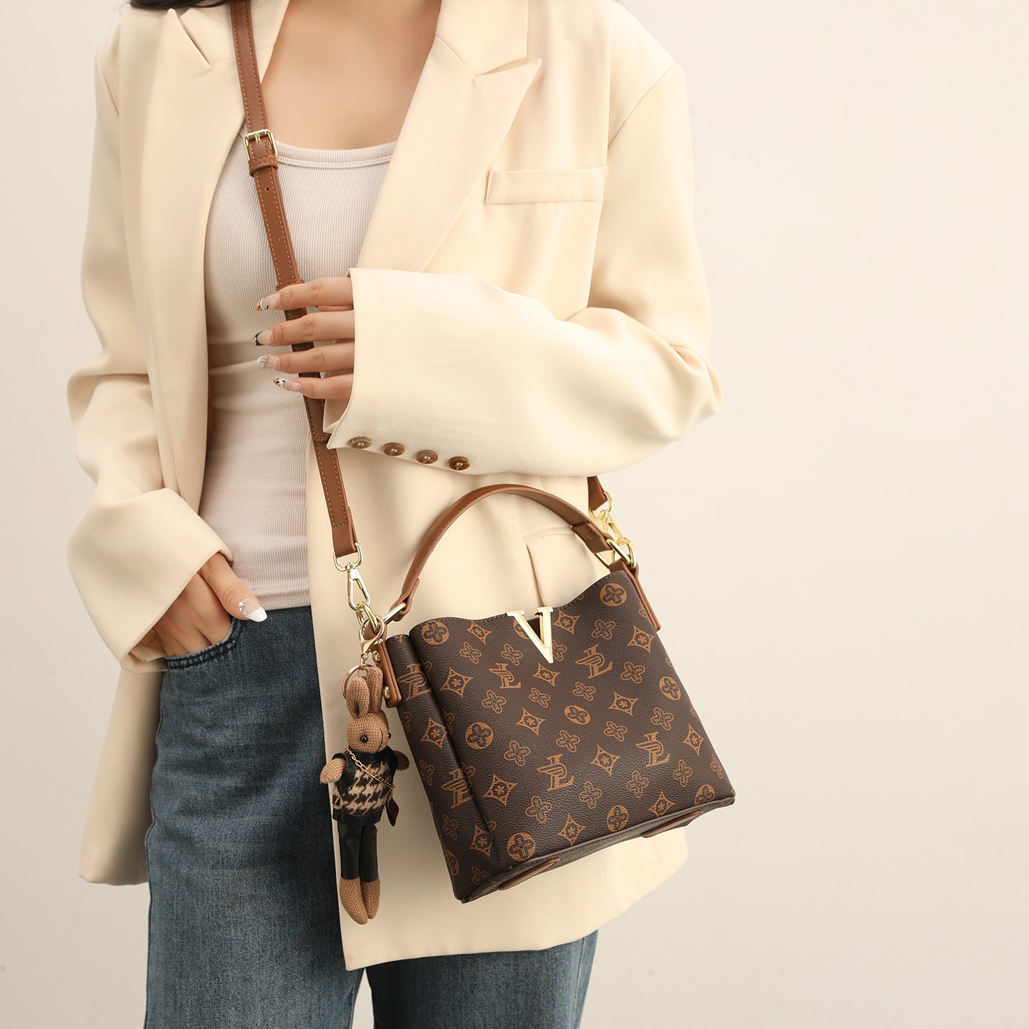 Women's Trendy High-grade Vintage Printed Light Luxury Bags