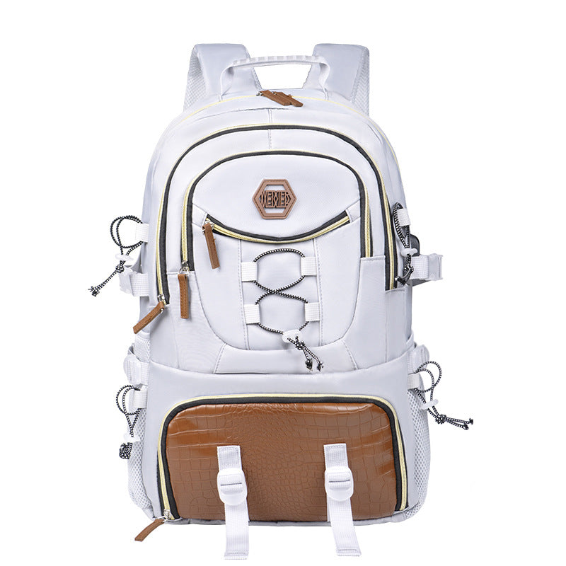 Oxford Cloth Good-looking Large Capacity High Sense Leisure Backpack