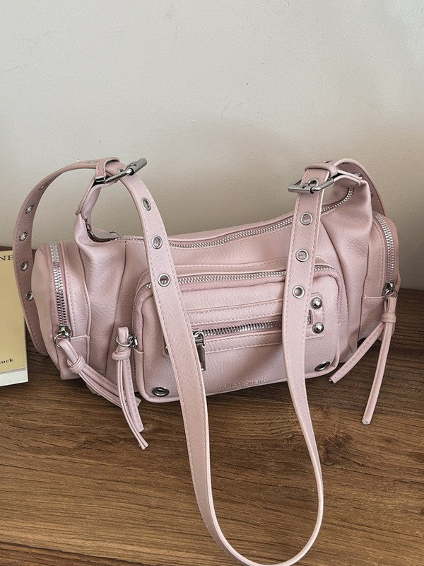 Women's Trendy Large Capacity Retro Underarm Women's Messenger Bag