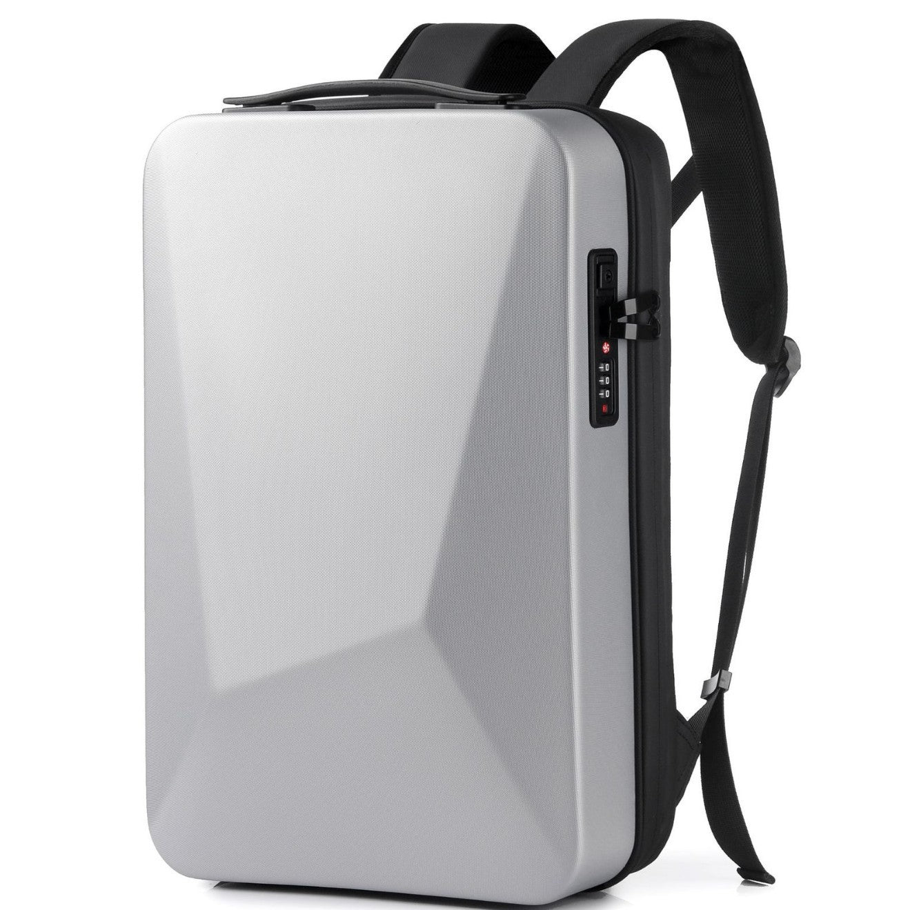 Men's Password Hard Shell Shaping Inch Computer Business Backpack