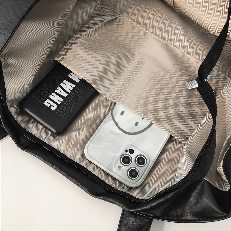 Women's Large Capacity Trendy Fashion Simple Class Commuter Women's Shoulder Bag