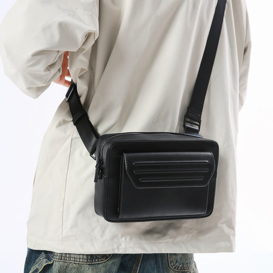 Men's High-grade Fashion Korean Style Trendy Motorcycle Men's Messenger Bag