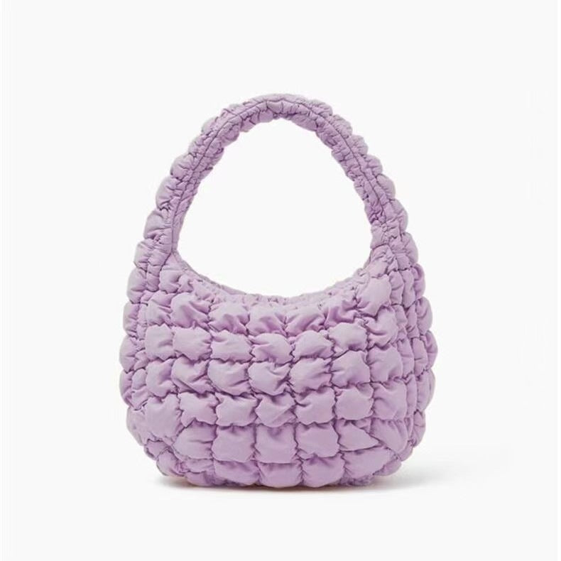 Unique Beautiful Cloud Puff Pleated Portable Tote Bag