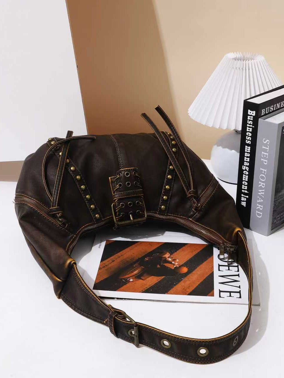 Comfortable Minority Fashion Retro Commuter Dumpling Shoulder Bags