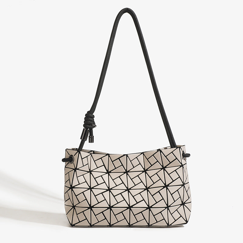 Women's Windmill Rhombus Geometric Underarm Trendy Bags