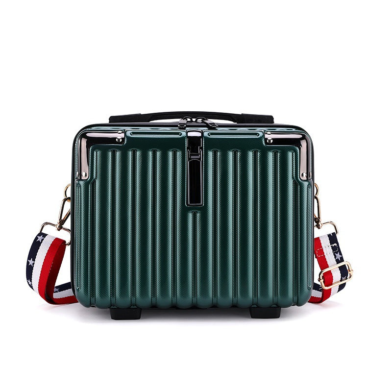 Cool Suitcase Inch Hook Unisex Simple Cosmetic Case