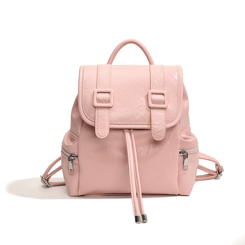 Women's Double Macaron Solid Color High Sense Women's Shoulder Bag