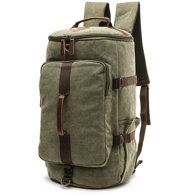 Women's & Men's Large Capacity Canvas Portable Sports Backpack