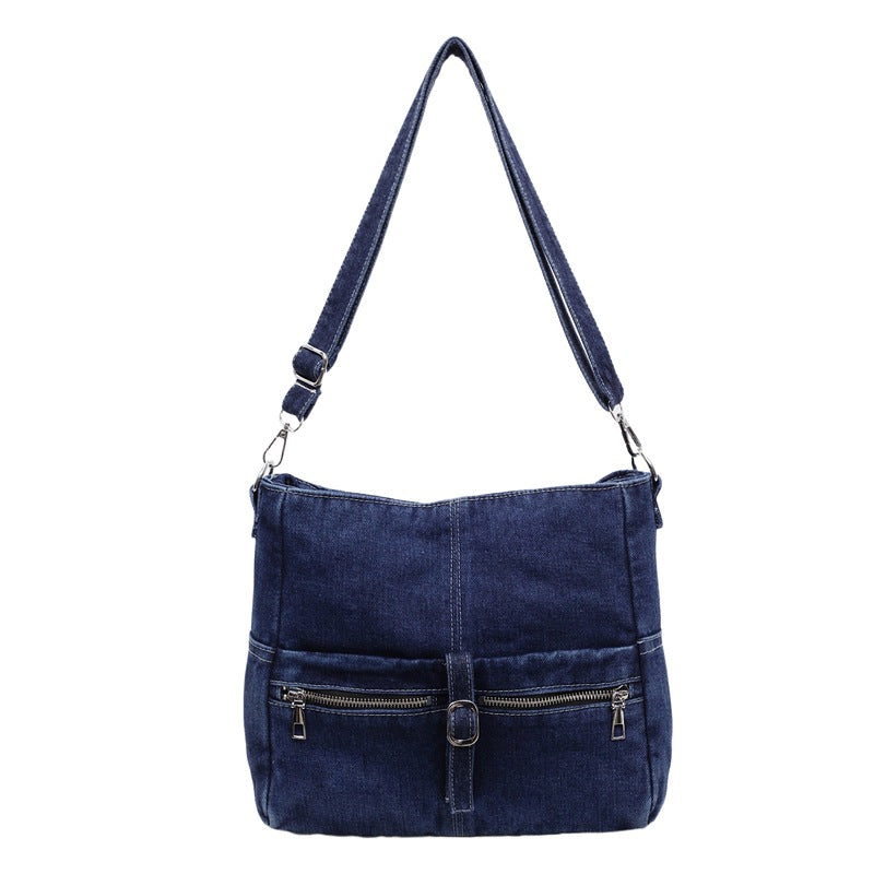 Creative Women's Fashion Denim Commuter Portable Tote Bags