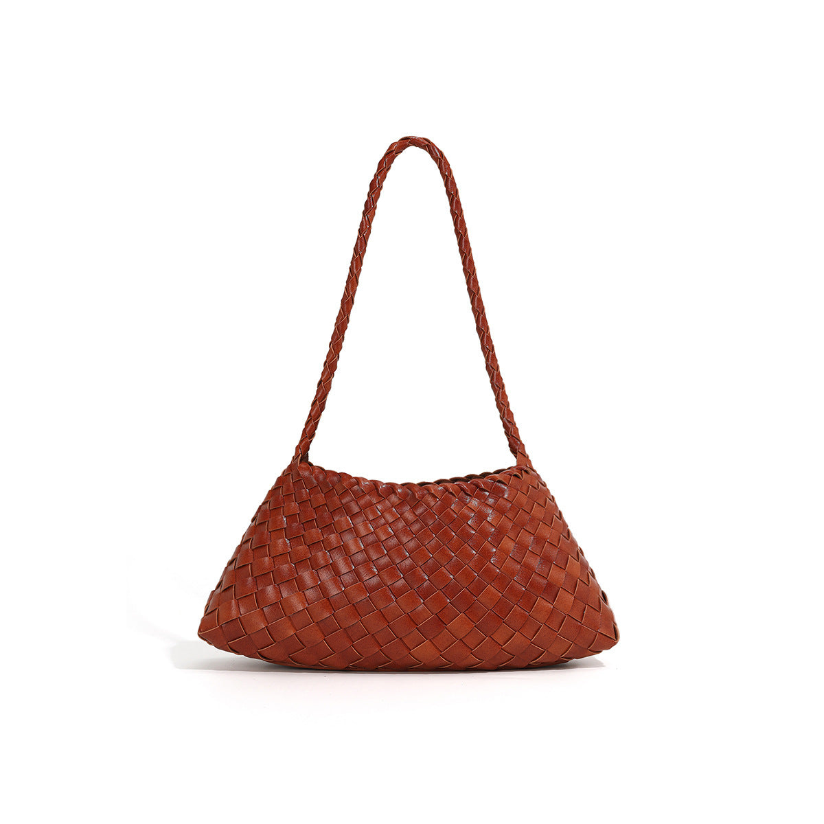 Classy Women's Hand-woven High-grade Versatile Commuter Underarm Bag