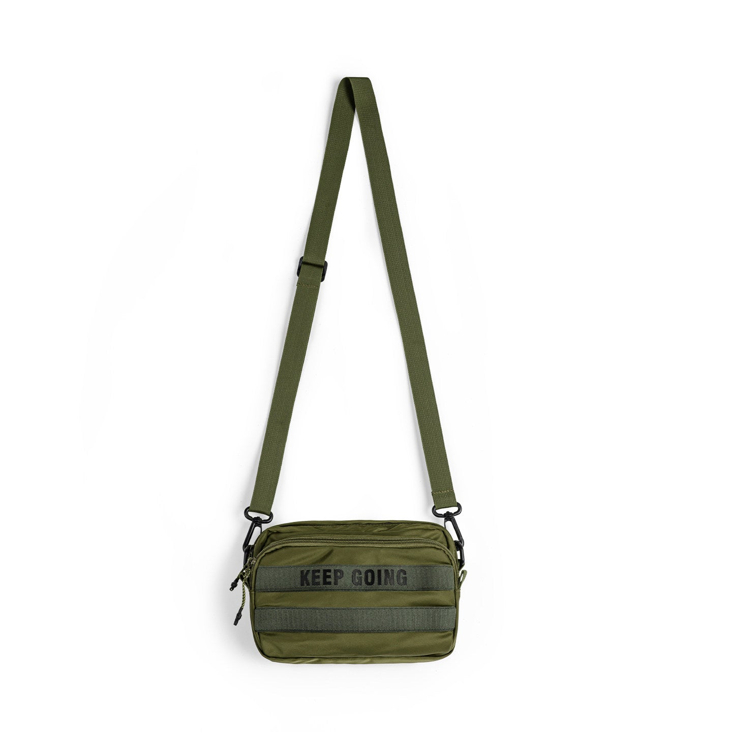 Men's Green Traveling Commuter Portable Quick Response Bags