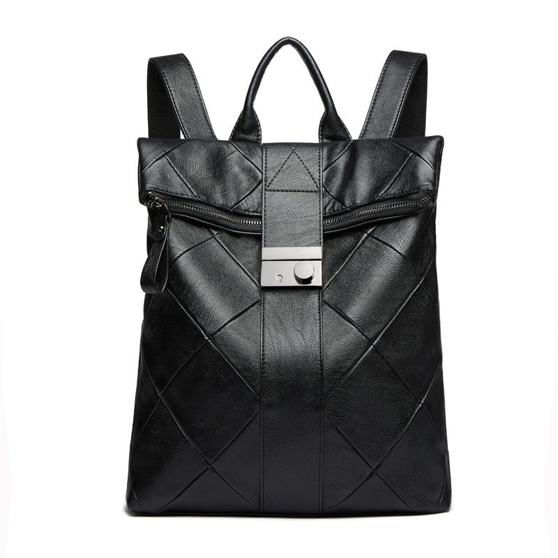 Female Lightweight Large Capacity Versatile Genuine Bags
