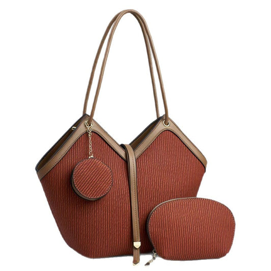 Charming Women's Big Graceful Korean Style Shoulder Bags