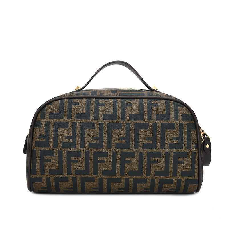 Printed Lettered Make-up Size Mother Portable Bags