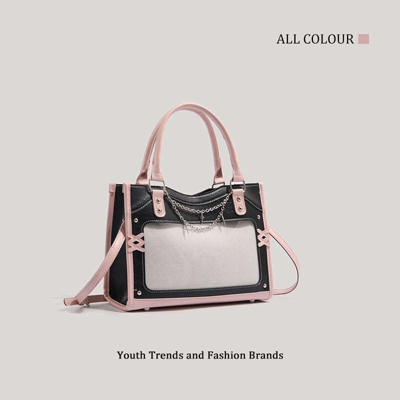 Style Two-dimensional Snacks Cartoon Niche High-grade Sweet Handbags