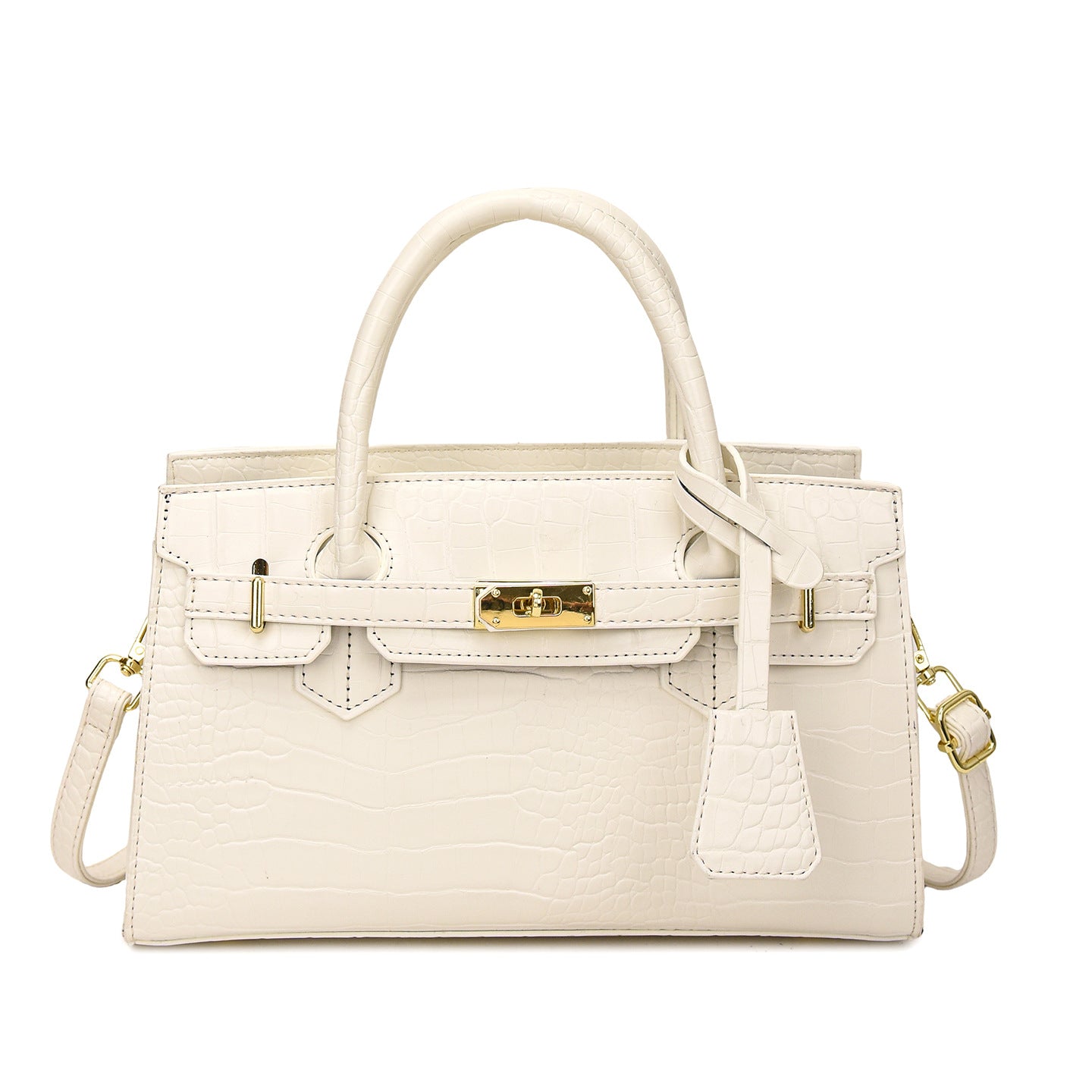 Women's Fashion Crocodile Pattern Kelly Trendy Light Bags