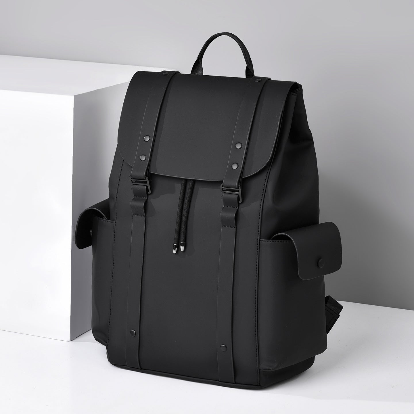 Men's Business Large Capacity Trendy Flip Commuter Leisure Backpack